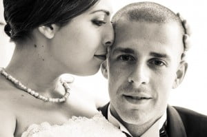 Hochzeitspaar im Panorama Resort Feusisberg