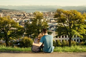Pärchenfotos vor der Hochzeit