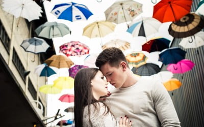 Pärchen-Foto-Shooting mit Vanessa und Tim