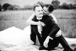 Hochzeitsfotos vom Brautpaar in Jona