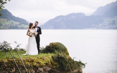 Die Hochzeit von Barbara und Dominic in Weggis