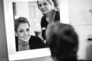 getting ready bei Hochzeit