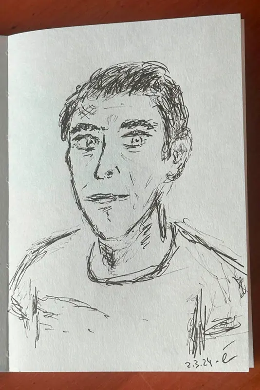 Andre Hengst Selbstportrait